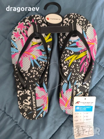 Нови джапанки Runners, снимка 5 - Чехли - 50752726