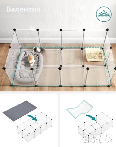 Заграждение за малки животни, снимка 4 - За гризачи - 52583276