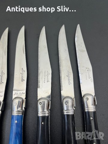 Френски кухненски ножове Laguiole. №4841, снимка 4 - Колекции - 43201278