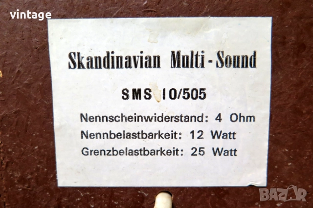 Skandinavian Multi-Sound 10.505, снимка 5 - Тонколони - 51766705