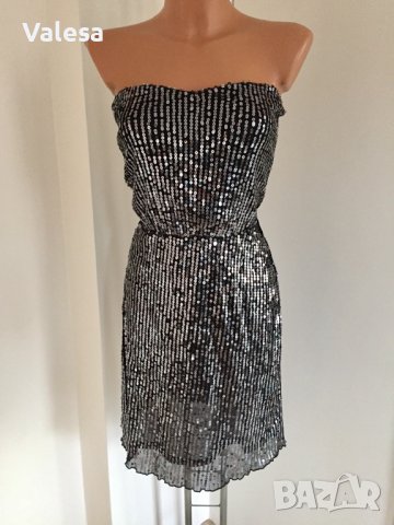 Дамска рокля с паети, снимка 2 - Рокли - 43504989