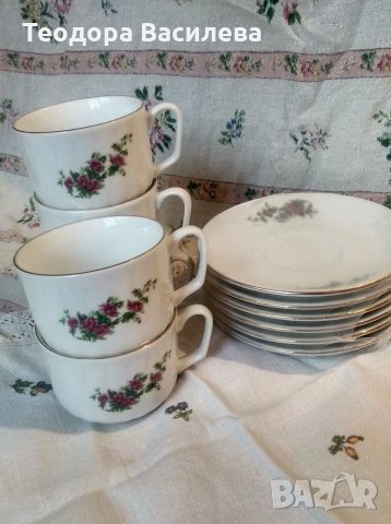 Сервиз за чай Зарин Иран 150мл, снимка 5 - Антикварни и старинни предмети - 33038151