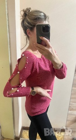 3 топли пуловера, снимка 7 - Блузи с дълъг ръкав и пуловери - 43553503