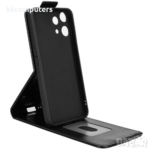 Вертикален Кожен Флип Калъф за Nothing Phone (3a) Lite 5G - Магнитен клип, Стойка, Слот за Карта, Вк, снимка 5 - Калъфи, кейсове - 53416908