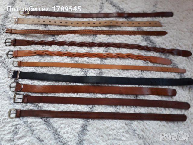 естствена кожа дамски колани, снимка 1