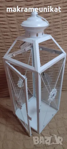 Продавам  метален фенер, нов, голям, снимка 8 - Съдове за готвене - 47053626
