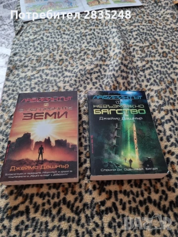 Лабиринтът, Джеймс Дашнър