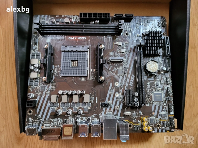 А520M PRO MSI Motherboard, снимка 3 - Дънни платки - 53198441