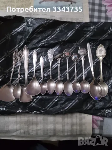 Продавам посребрени колекционерски лъжички..