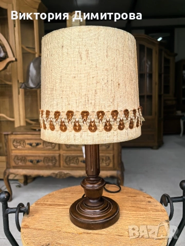 Ретро настолна лампа , снимка 8 - Настолни лампи - 53584100