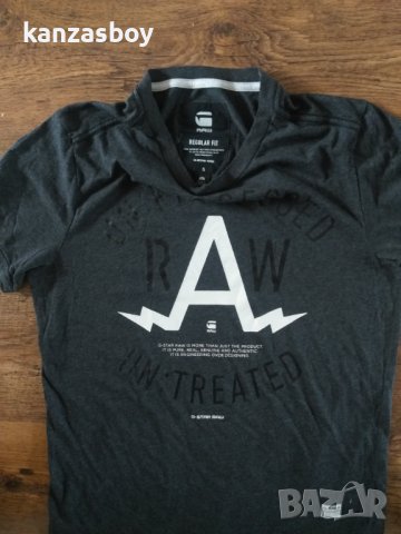 g-star Gelph V-Neck - страхотна мъжка тениска КАТО НОВА, снимка 3 - Тениски - 39886673