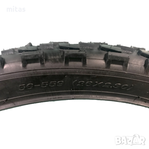 Външна гума за велосипед COMPASS (26 х 2.30) Защита от спукване - 4мм, снимка 7 - Части за велосипеди - 26319176