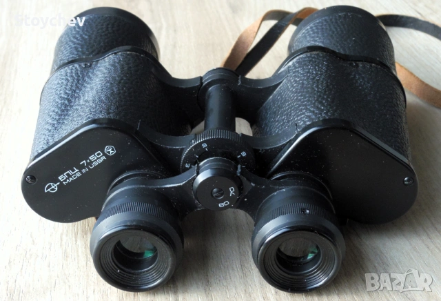 Бинокъл БПЦ 7х50 СССР 1983г., снимка 2 - Оборудване и аксесоари за оръжия - 53502936