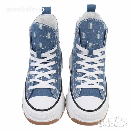 Дамски високи кецове, 4цвята , снимка 11 - Кецове - 45595793