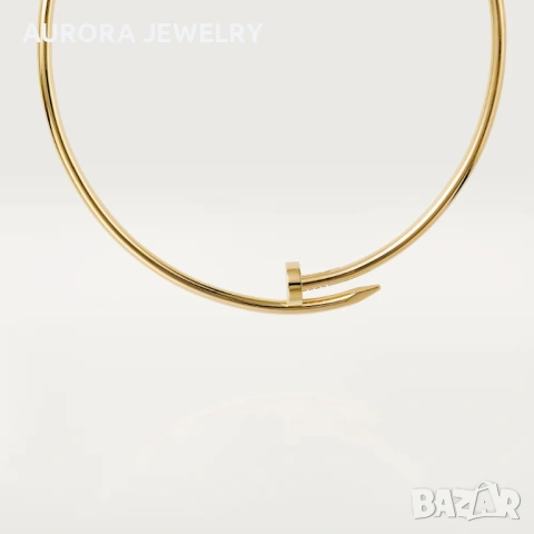 CARTIER Nail Juste un Clou Classic Silver Колие Пирон, снимка 9 - Колиета, медальони, синджири - 53238949
