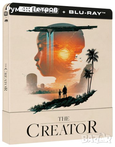 нов 4К + блу рей стилбук THE CREATOR - СЪЗДАТЕЛЯТ , снимка 1 - Blu-Ray филми - 44046090