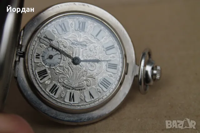 Джобен Руски часовник ''Молния'', снимка 5 - Джобни - 47990319