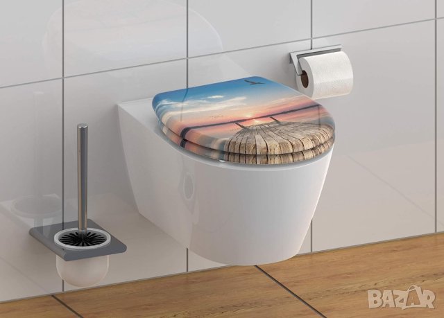 Schütte SUNSET SKY тоалетна седалка с плавно затваряне, снимка 2 - Други стоки за дома - 40307733