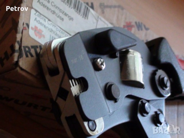 WÜRTH ZEBRA - ТОП PROFI Кримпклещи 0,08 - 16 mm² !!!ЧИСТО  НОВИ , внос Germany, снимка 4 - Клещи - 26428846