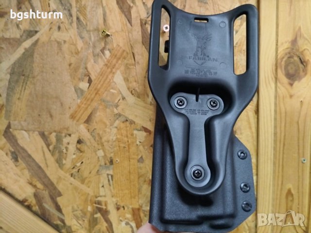 КОБУР КАЙДЕКС ЗА ПИСТОЛЕТ ГЛОК19 С ФЕНЕР OLIGHT И СИСТЕМА DROP/ ASM, снимка 3 - Оборудване и аксесоари за оръжия - 43700487