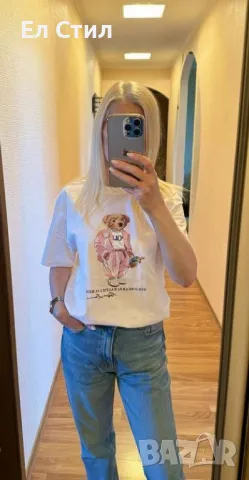 ⭐️#Дамски #тениски #памук
⭐️Цена 27.00лв.
⭐️Права кройка
⭐️Размери xs s m l xl xxl xxxl xxxxl xxxxxl, снимка 5 - Тениски - 49787848