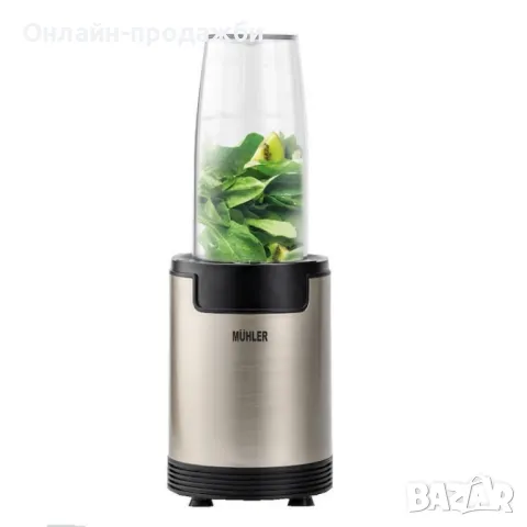 Нутри блендер Muhler, 600W, 6 ножа, 2 чаши,, снимка 1