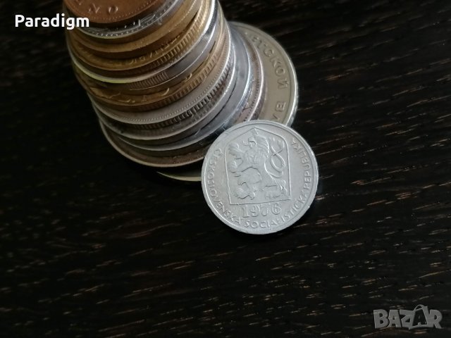 Монета - Чехословакия - 10 халера | 1976г., снимка 2 - Нумизматика и бонистика - 28846814