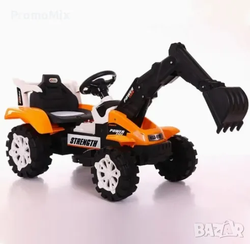 Детски акумулаторен багер Strength Electric HSD 6105 Детски багер Детско превозно средство багерче, снимка 5 - Детски велосипеди, триколки и коли - 50375164