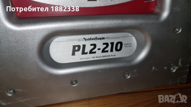 rockford fosgate pl2-210 субуфер за автомобил, снимка 4 - Аудиосистеми - 52576727