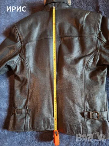 Кожено яке, снимка 5 - Якета - 49890922