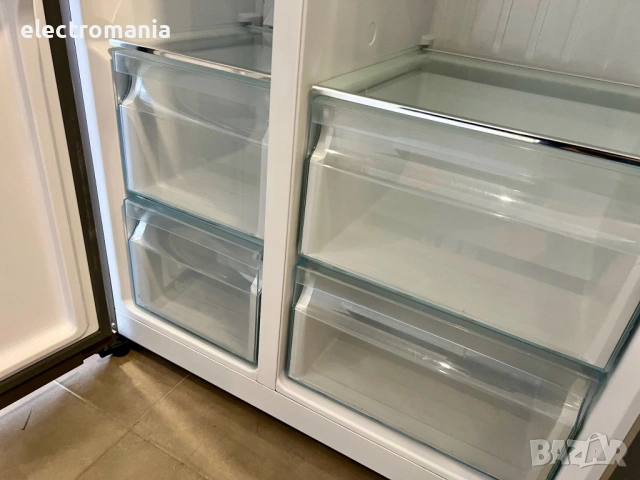 хладилник с фризер Side by Side Haier HRF-521DS6, снимка 10 - Хладилници - 53467550