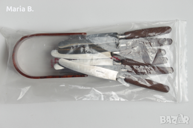 Антикварен комплект ножове Solingen , снимка 10 - Антикварни и старинни предмети - 44882660