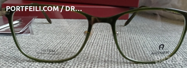 Дамска диоптрична рамка AIGNER (Germany), титан, целуоид ацетат, Made in South Korea, супер качество, снимка 16 - Слънчеви и диоптрични очила - 53608238