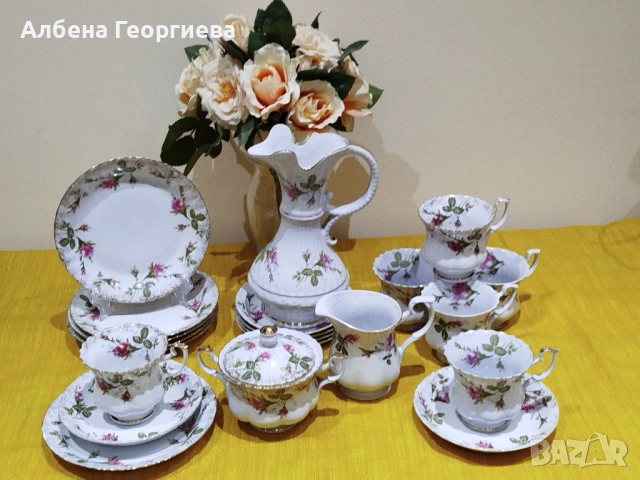 Порцеланов сервиз за кафе 🍵🌹🍵🌹„CHODZIEZ “POLAND, снимка 2 - Сервизи - 53425116