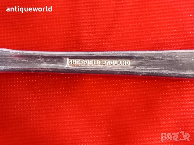 Уникални  Английски ПОСРЕБРЕНИ Вилици ШЕФИЛД, снимка 4 - Антикварни и старинни предмети - 43667797