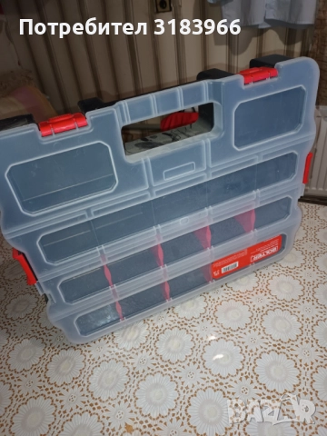 голям куфар за инструменти  чисто .нов. 37 х 48  х 7, снимка 4 - Други инструменти - 52644279