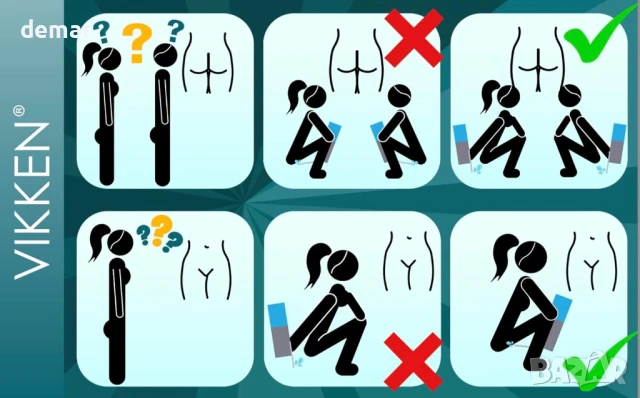 VIKKEN® 250 мл iGo X Преносимо биде за пътуване, USB-Type C, електрическо акумулаторно, снимка 8 - Други стоки за дома - 51243803