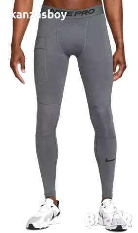 NIKE PRO WARM - страхотен фитнес клин КАТО НОВ ХЛ, снимка 2 - Спортни дрехи, екипи - 50952197