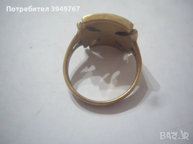 Стар мъжки пръстен., снимка 3 - Пръстени - 49815884
