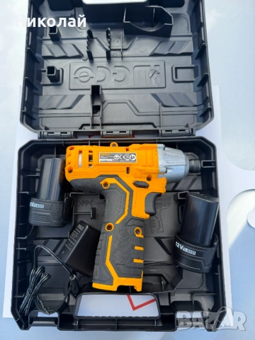 Акумулаторен ударен винтоверт INGCO CIRLI1201, 12 V 1.5 Ah, 100 Nm, снимка 3 - Винтоверти - 53446968