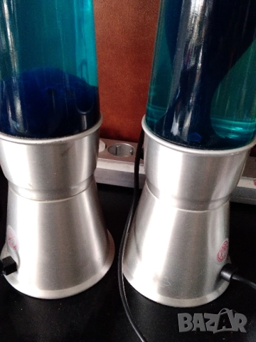 Лава-лампа, синя, снимка 10 - Други - 52442414