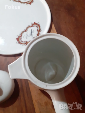 Сервиз комплект за кафе порцелан Limoges Florence France, снимка 6 - Антикварни и старинни предмети - 53394642