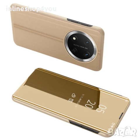 Огледален Калъф Clear View Тип Тефтер за Honor Magic7 Lite, снимка 4 - Калъфи, кейсове - 51239863
