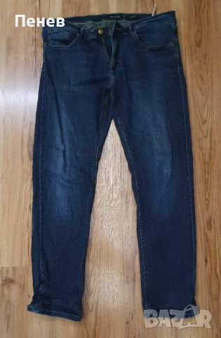 Massimo Dutti мъжки тъмно сини дънки, снимка 2 - Дънки - 43244567