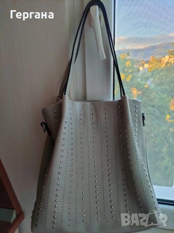 Сива дамска чанта 