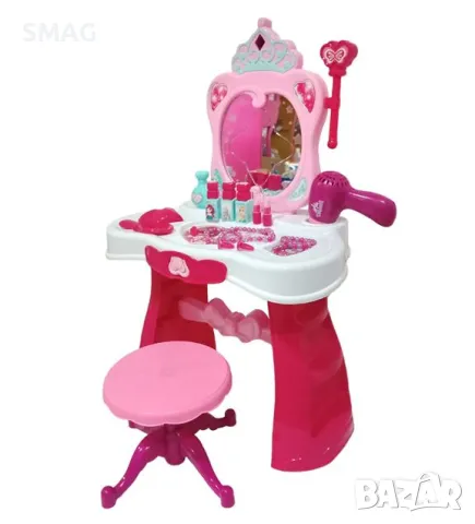 Тоалетка за красота с огледало и звук и светлини S_1172313