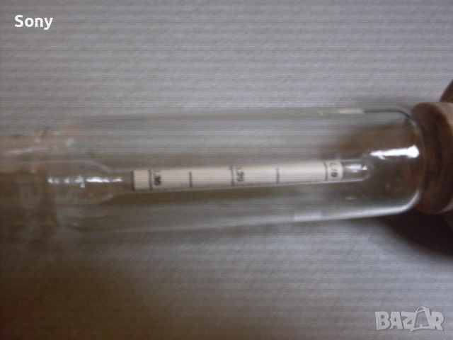 Стар ареометър за електролита на акумулатори., снимка 3 - Антикварни и старинни предмети - 52681936