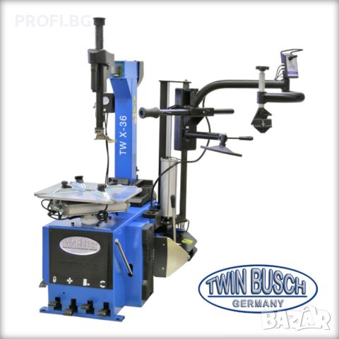 Демонтаж монтаж машина до 26″с приставка RUN FLAT TWIN BUSCH GERMANY