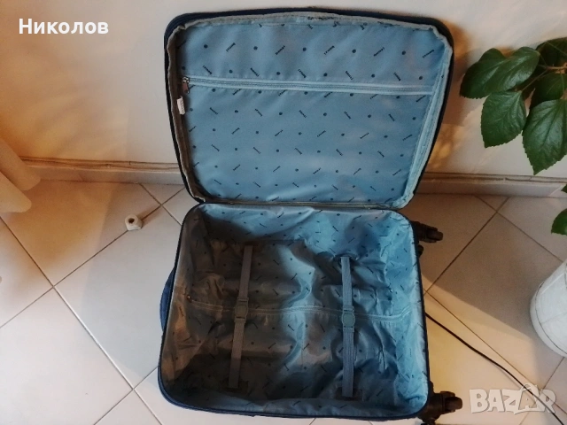 Куфар 4бр колелца "олекотен 1,2кг" 45/40/25см "Benzi" "10€"!+Доставка!, снимка 7 - Куфари - 53383750