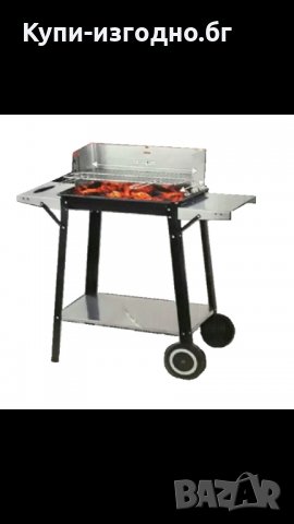 Барбекю Best of BBQ количка за грил на дървени въглища